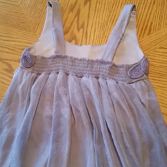 Sam & Max Light Purple Floral Mini Dress - Picture 3 of 3